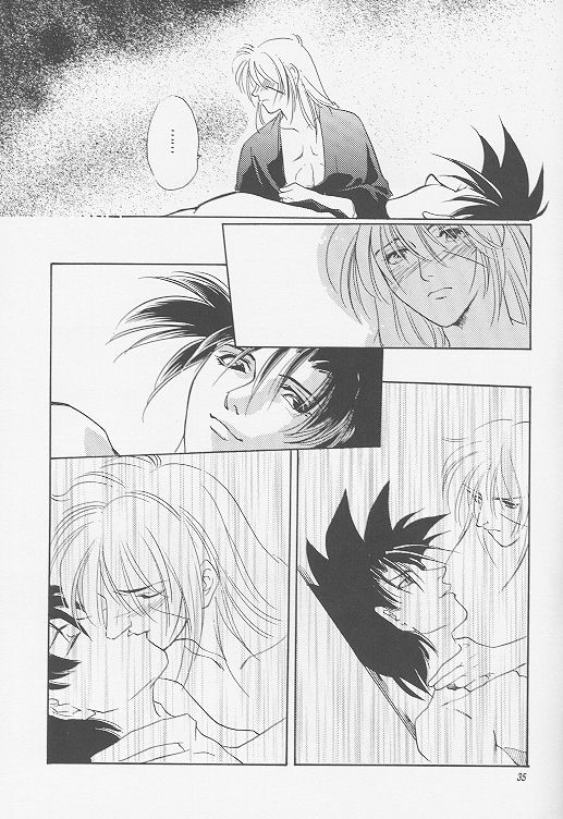 [ATCHTCHI, HARMONIC STAR, FLASH MAMA (Kanegae Shouko, Katsura Itsumi, Nakazawa Nanao)] BUTT BANGER (Rurouni Kenshin) page 33 full