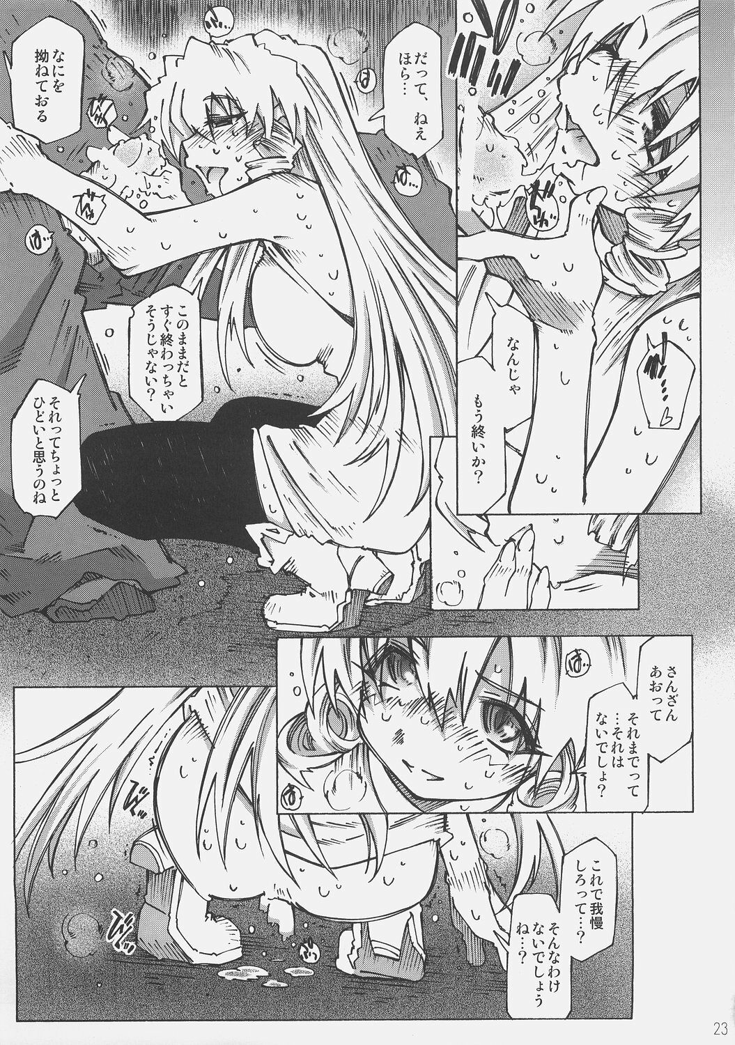 [OPEN BOOK (Toumi Haruka)] Dive Into The Night (Scrapped Princess) page 22 full