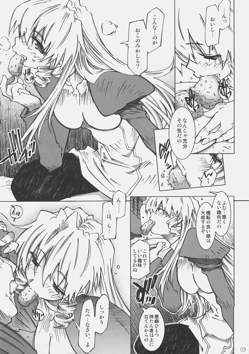 [OPEN BOOK (Toumi Haruka)] Dive Into The Night (Scrapped Princess) page 8 full