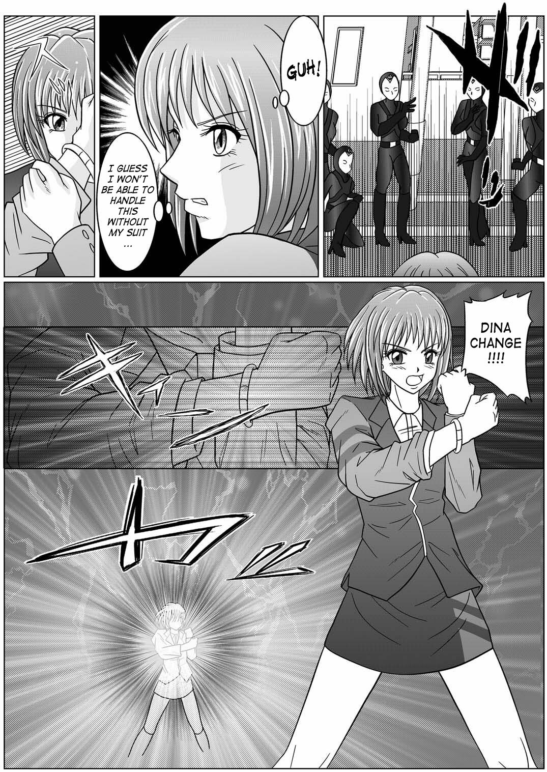 [MACXE'S (monmon)] Tokubousentai Dinaranger ~Heroine Kairaku Sennou Keikaku~ Vol. 01 [English] [SaHa] [Digital] page 11 full