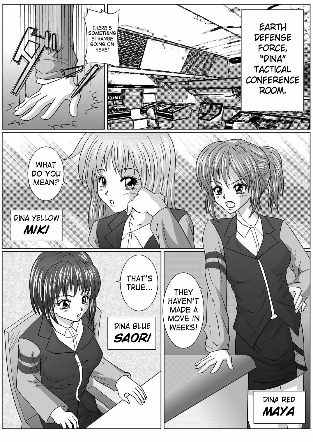 [MACXE'S (monmon)] Tokubousentai Dinaranger ~Heroine Kairaku Sennou Keikaku~ Vol. 01 [English] [SaHa] [Digital] page 6 full