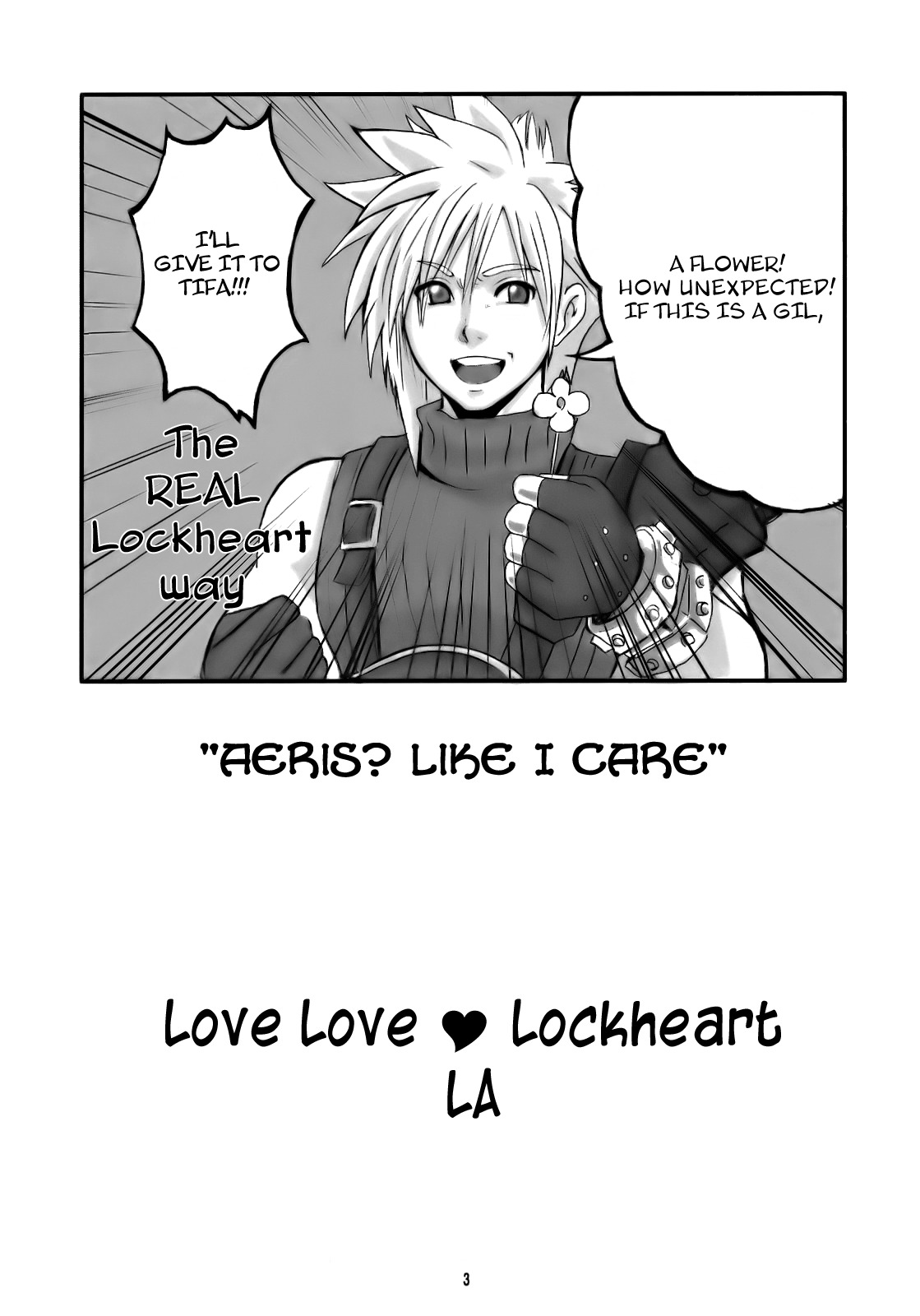 [LoveRevo (Waguchi Shouka)] Love Love Lockhart LA (Final Fantasy VII Advent Children) [English] [Hentai-Enishi] page 2 full