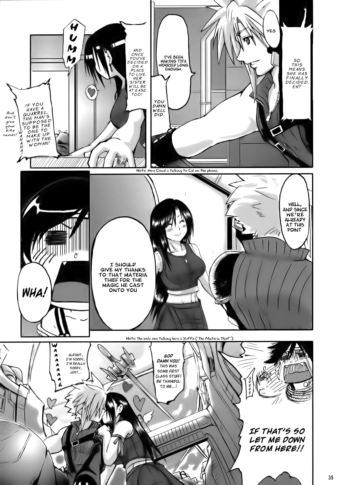 [LoveRevo (Waguchi Shouka)] Love Love Lockhart LA (Final Fantasy VII Advent Children) [English] [Hentai-Enishi] page 34 full