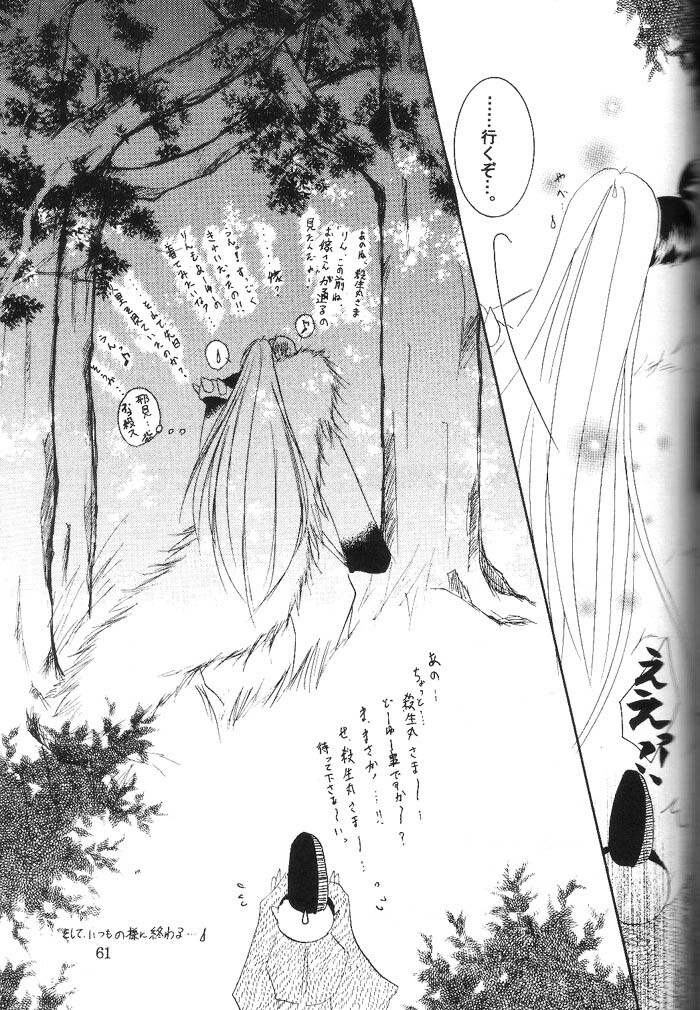 (C66) [Herohero Honpo (Kamiryou Kaduki)] Mutsumizuki (Inuyasha) page 59 full