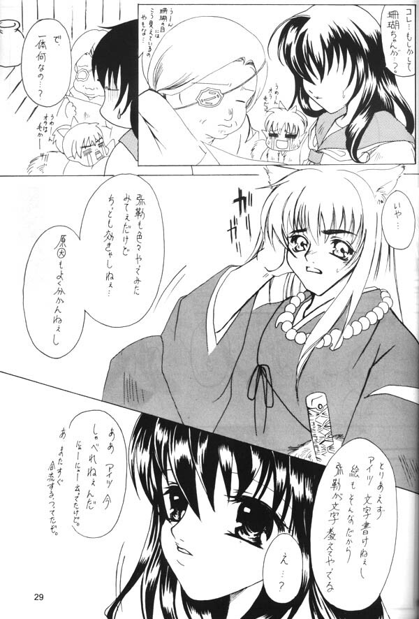 [Sharuru Tekken Seisai (Kashiwagi Tamako)] Ichikoro Berry (Inuyasha) page 28 full