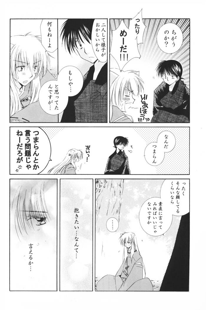 (C69) [Sakurakan (Seriou Sakura)] Hoshi no furitsumoru yoru ni (Inuyasha) page 22 full