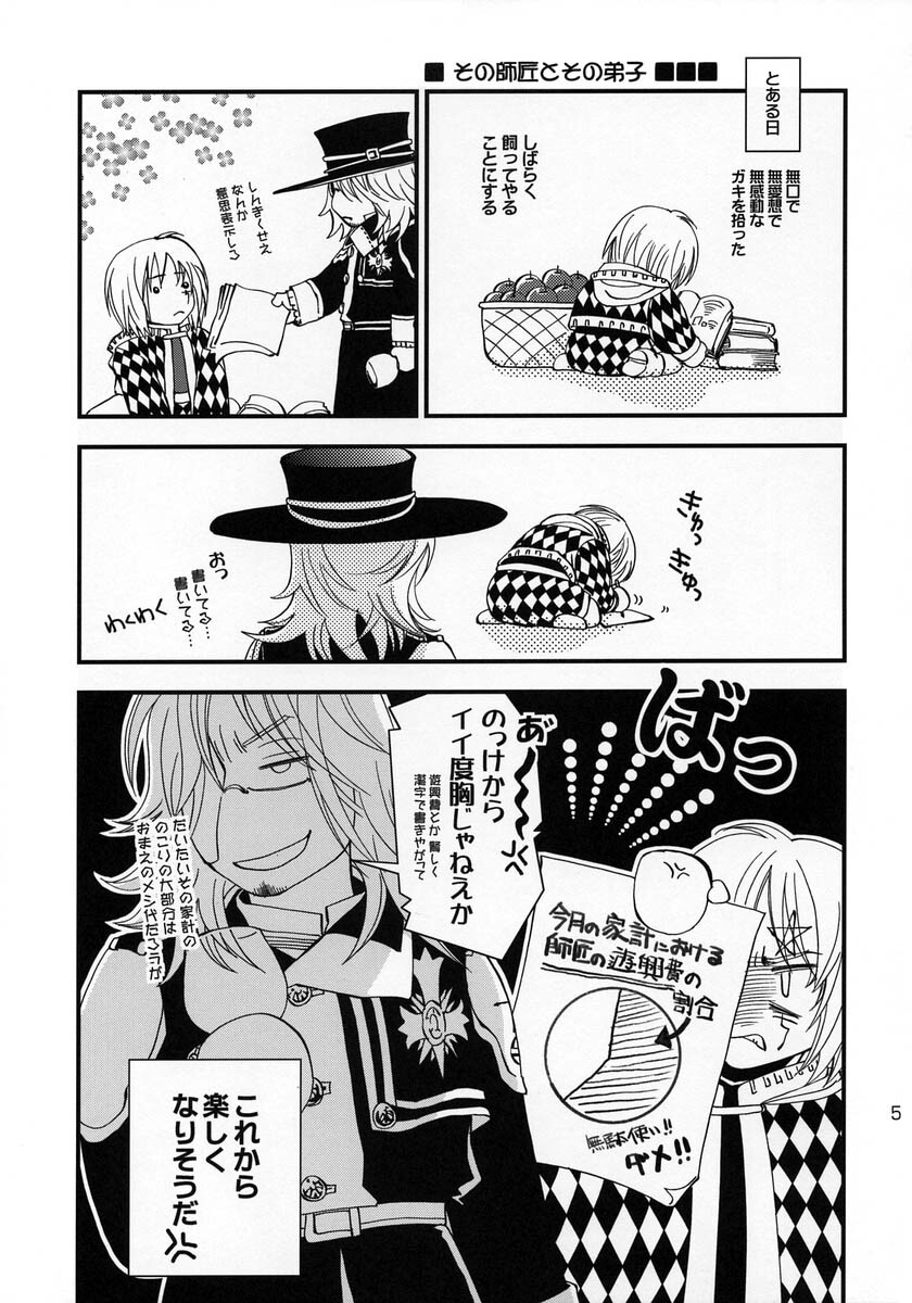 (C68) [DUO BRAND (Akatsuki Haruka, Watanabe Nobuyoshi)] Wild Joker (D.Gray-man) page 4 full