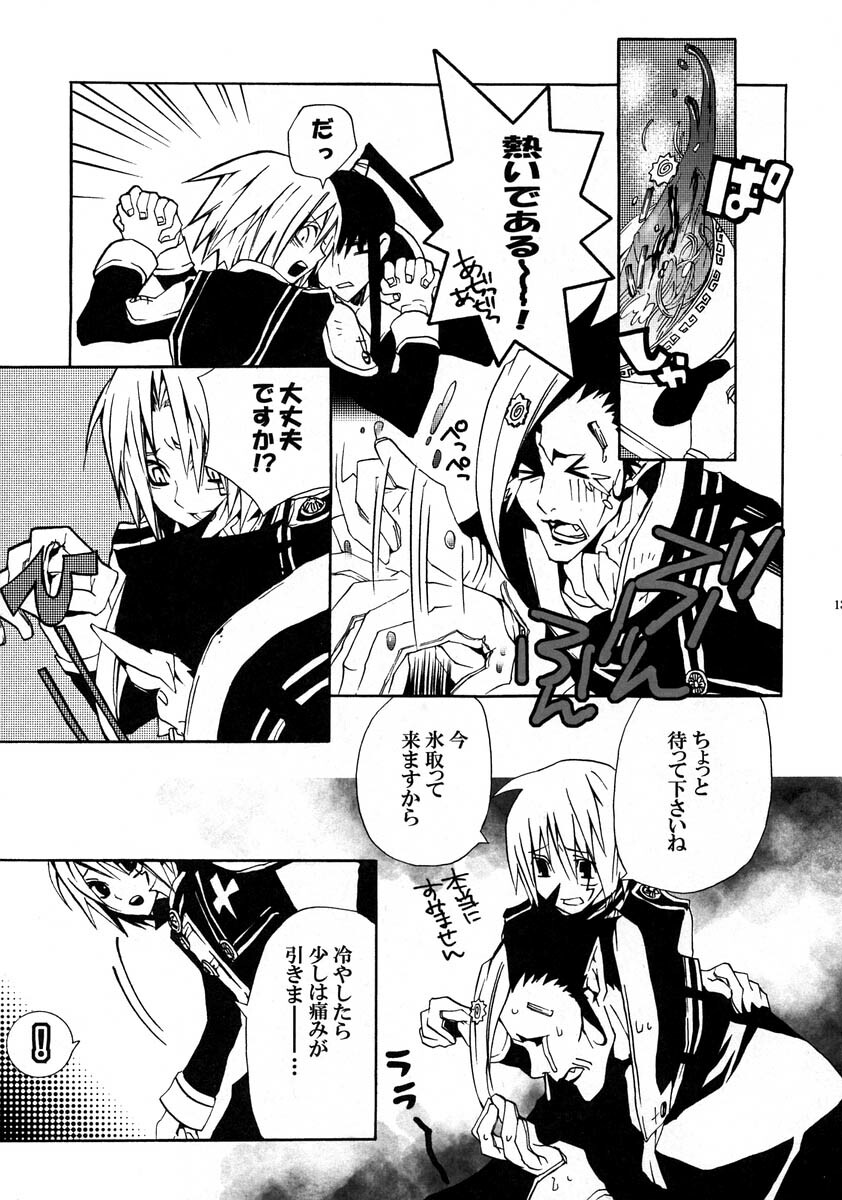 [Bery Manjhr (Mame Serikawa)] Kuro no Miruyume (kanda x alen) (d.gray-man) page 12 full