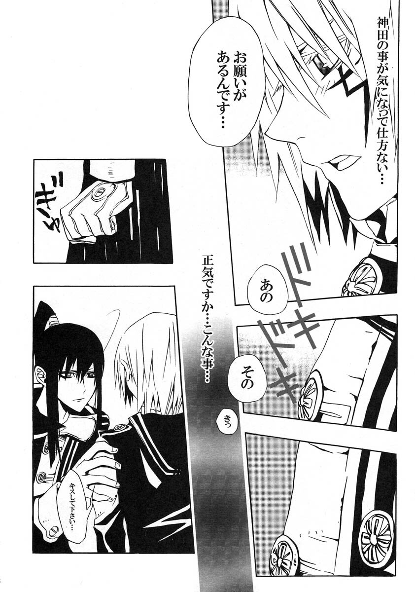 [Bery Manjhr (Mame Serikawa)] Kuro no Miruyume (kanda x alen) (d.gray-man) page 25 full