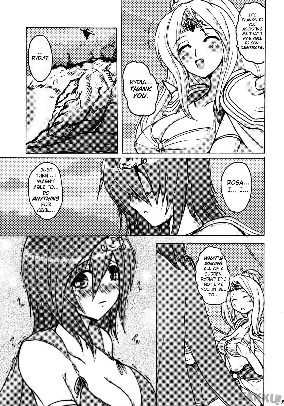 (COMIC1☆2) [YO-METDO (Yasakani An)] Aishite Ii Desu Tomo (Final Fantasy IV) [English] [FAKKU] page 9 full