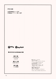 (Puniket 17) [TORANOKO (Tontoro)] Tonari no Trouble Minufuri (Hayate no Gotoku!) - page 15