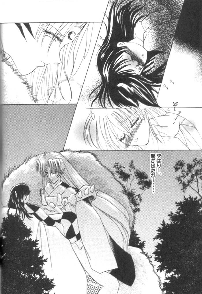 (Comic Creation 13) [Hero Hero Honpo (Kamiryou Kaduki)] VELVET LOVE (Inuyasha) page 19 full