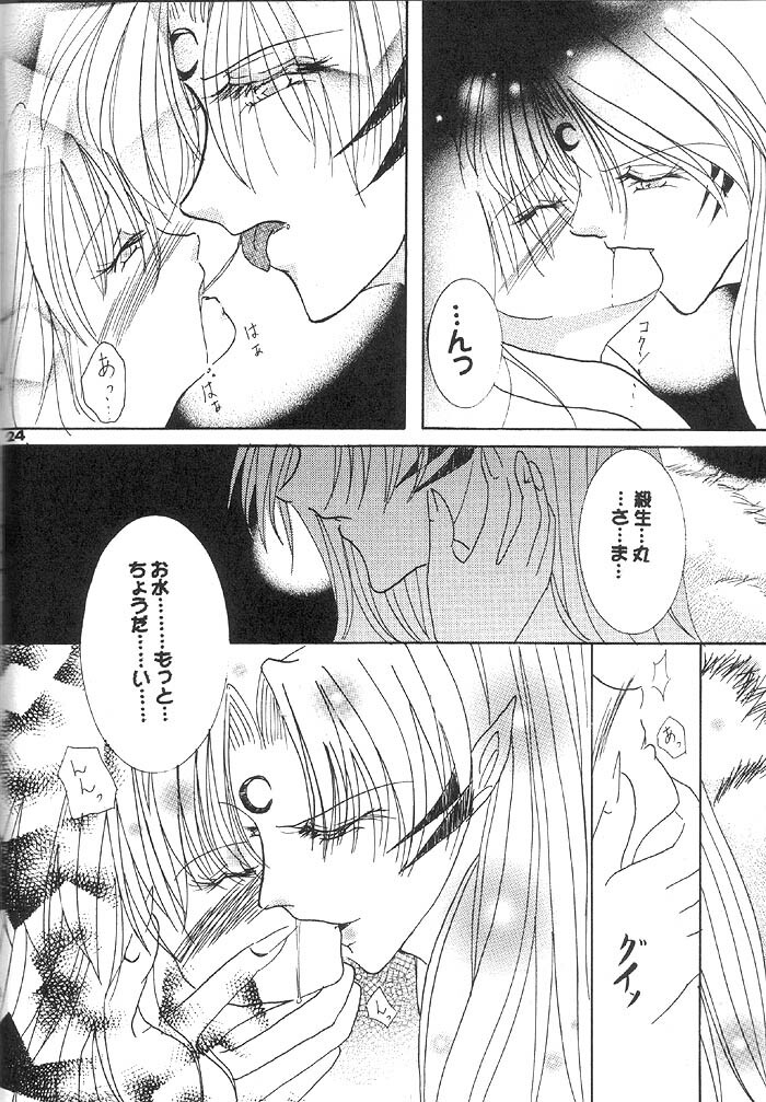 (Comic Creation 13) [Hero Hero Honpo (Kamiryou Kaduki)] VELVET LOVE (Inuyasha) page 23 full