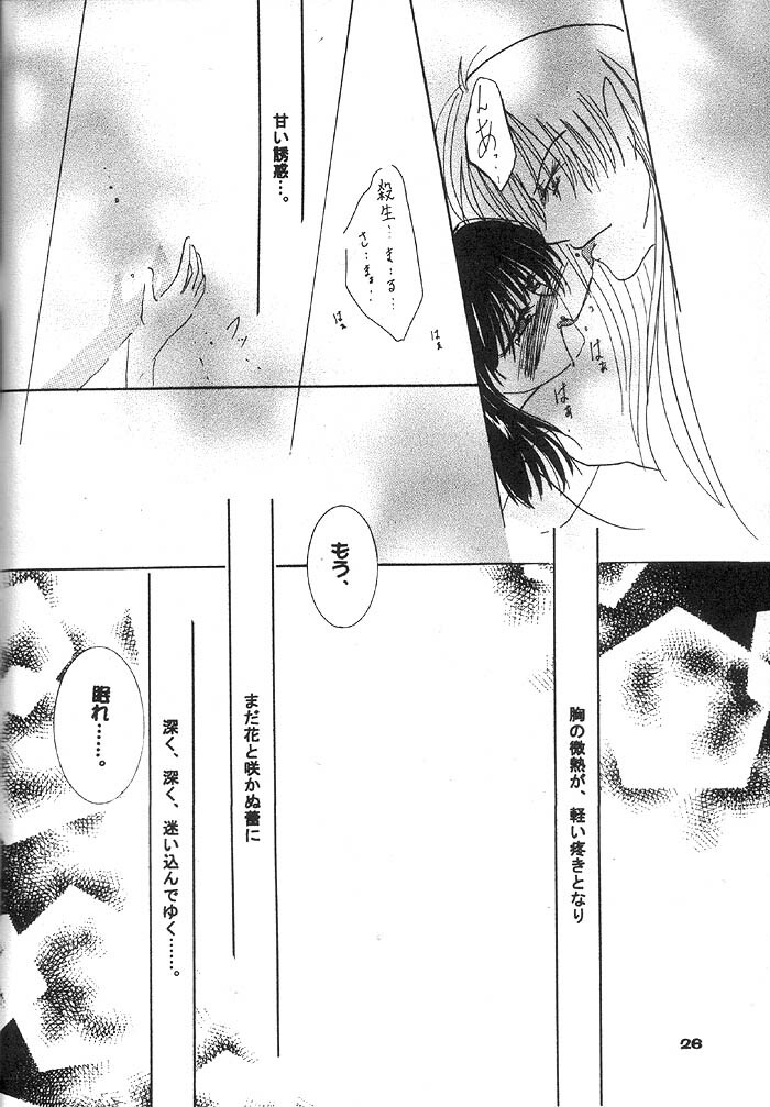 (Comic Creation 13) [Hero Hero Honpo (Kamiryou Kaduki)] VELVET LOVE (Inuyasha) page 25 full