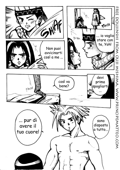 The Heart [Shaman King HoroHoro+Yoh Doujinshi Yaoi] page 3 full