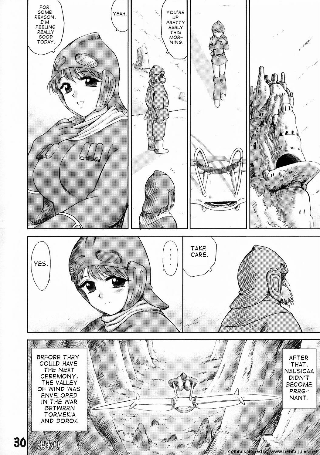 [Kuroinu Juu] Holy Ceremony (Nausicaa of the Valley of the Wind) [English] page 12 full