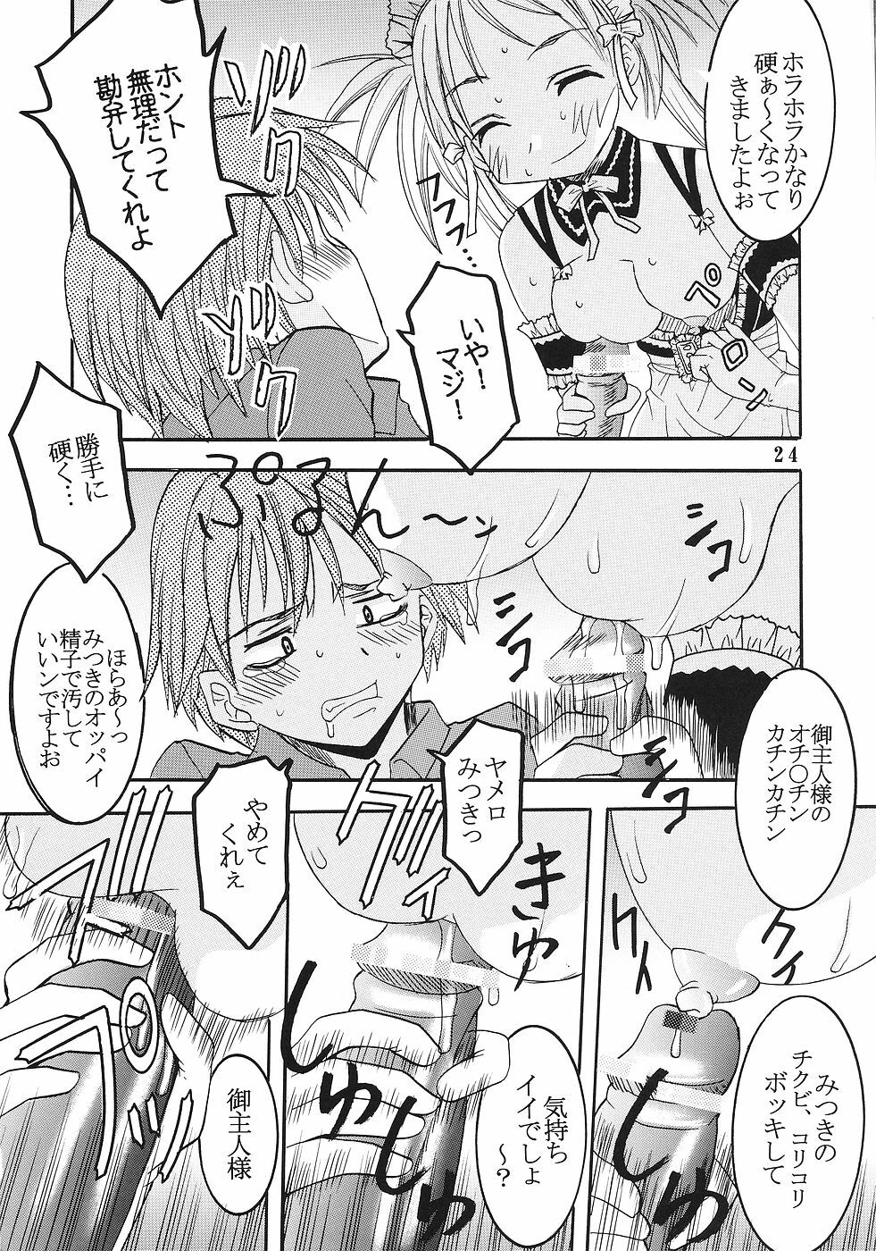 (C69) [St. Rio (Bomubomu Purin, Kitty, Kouenji Rei)] Kyou Kara Ore wa! Goshujin-sama 6 (Kore ga Watashi no Goshujin-sama [He Is My Master]) page 25 full