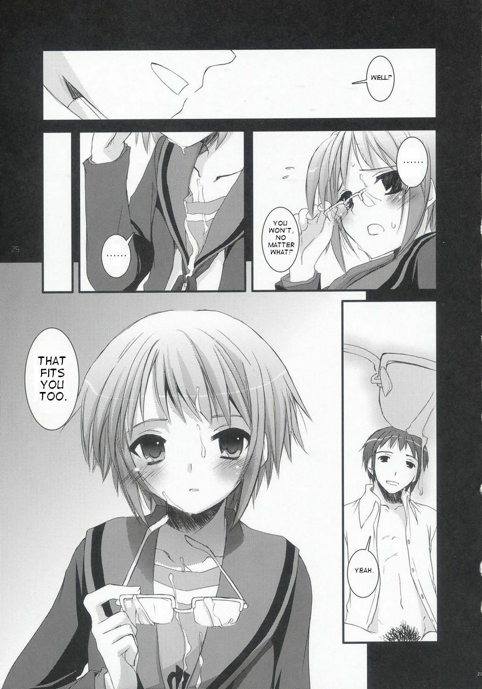 (C70) [Digital Lover (Nakajima Yuka)] D.L. Action 36 (Suzumiya Haruhi no Yuuutsu) [English] page 24 full