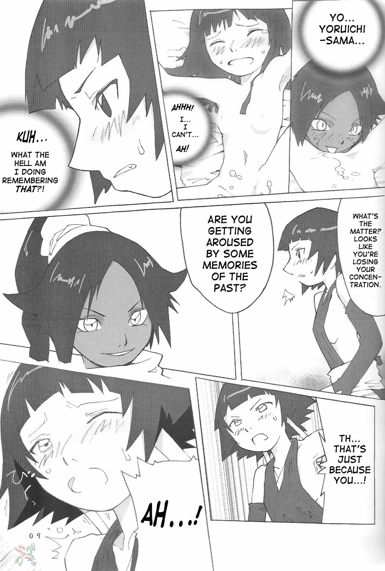 (C67) [Orange Milk Donuts (Mizu)] Yoruichi-sama (Bleach) [English] [SaHa] page 8 full