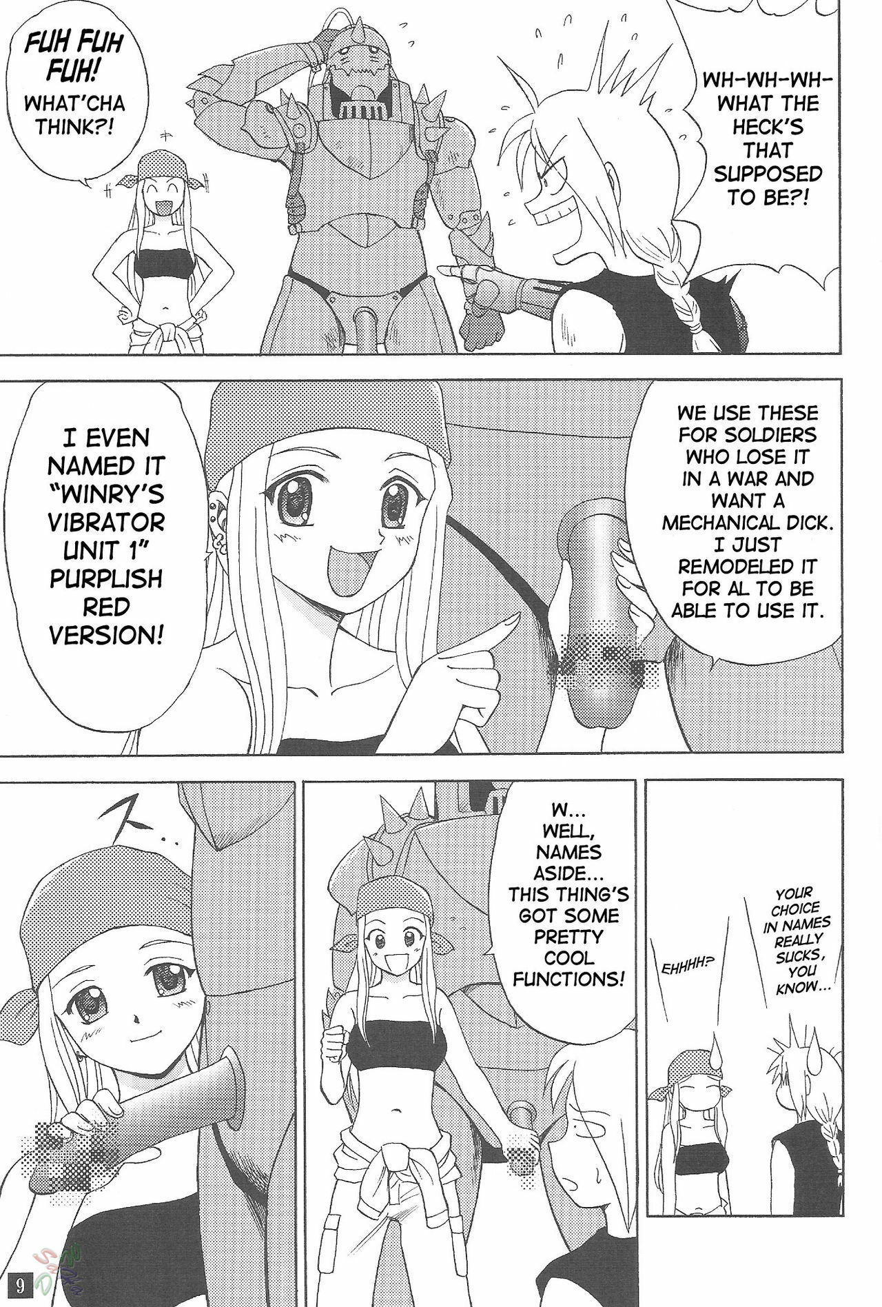 (C68) [YASRIN-DO (Yasu Rintarou)] Winry no Win'win | Winry's Vibrator (Fullmetal Alchemist) [English] [D-W] page 10 full