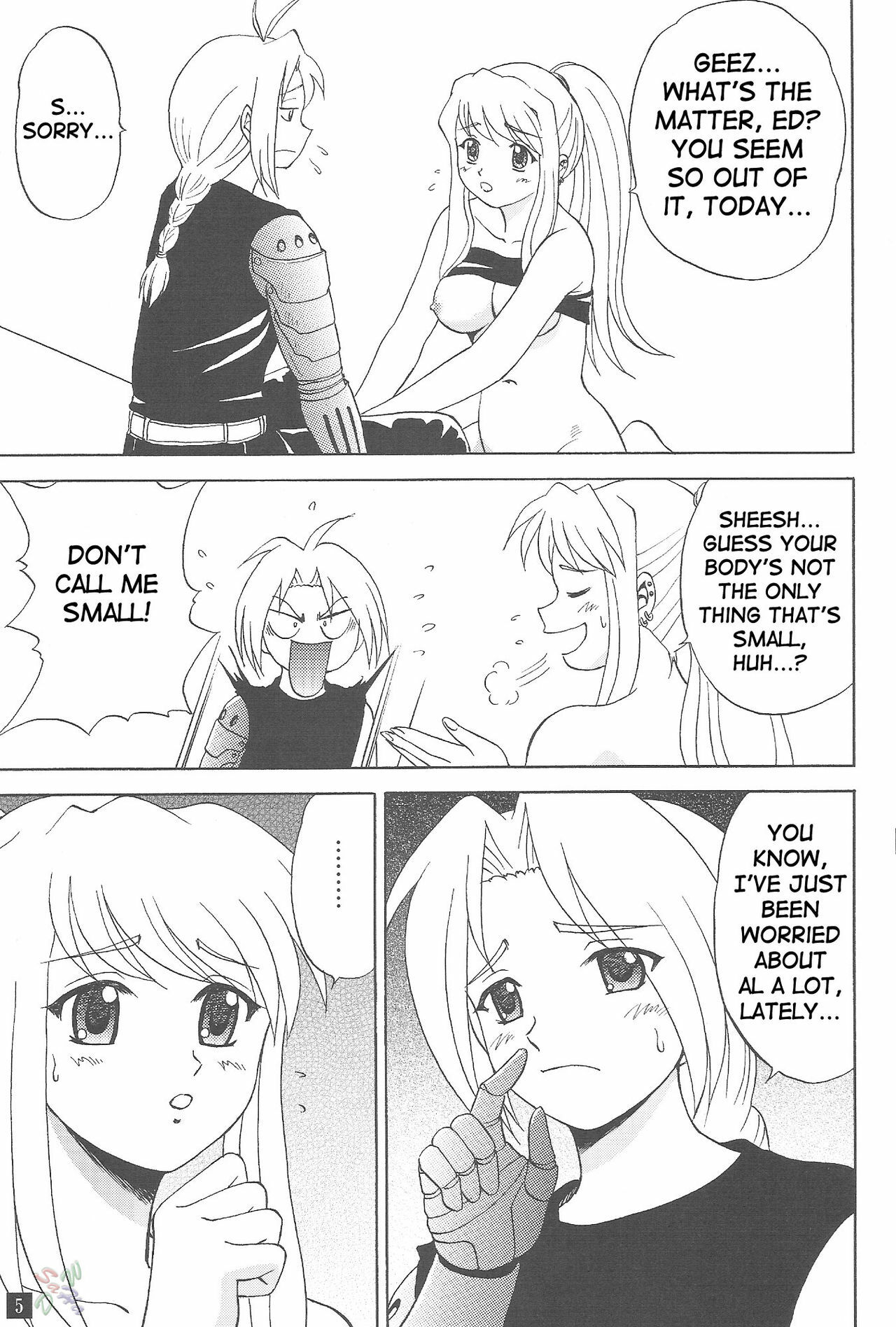 (C68) [YASRIN-DO (Yasu Rintarou)] Winry no Win'win | Winry's Vibrator (Fullmetal Alchemist) [English] [D-W] page 6 full