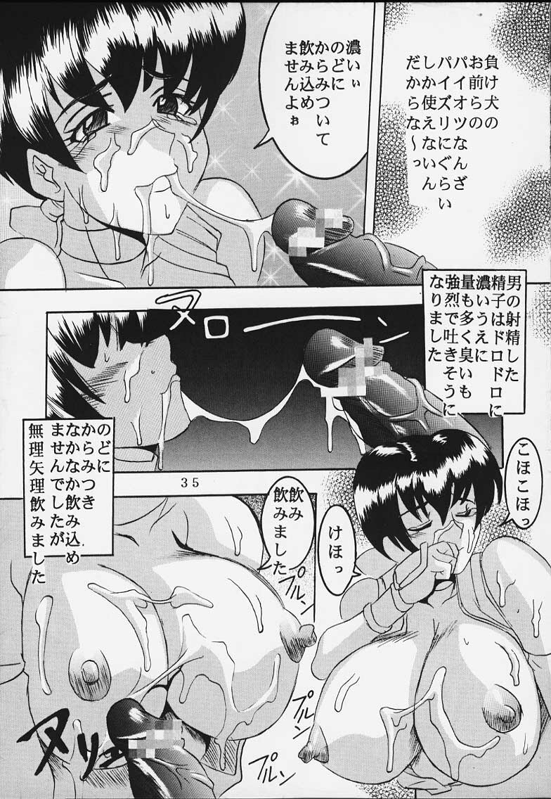 (C58) [St. Rio (Kitty)] DANDIZM 2000 Nakadashi Millennium (Dead or Alive) page 34 full