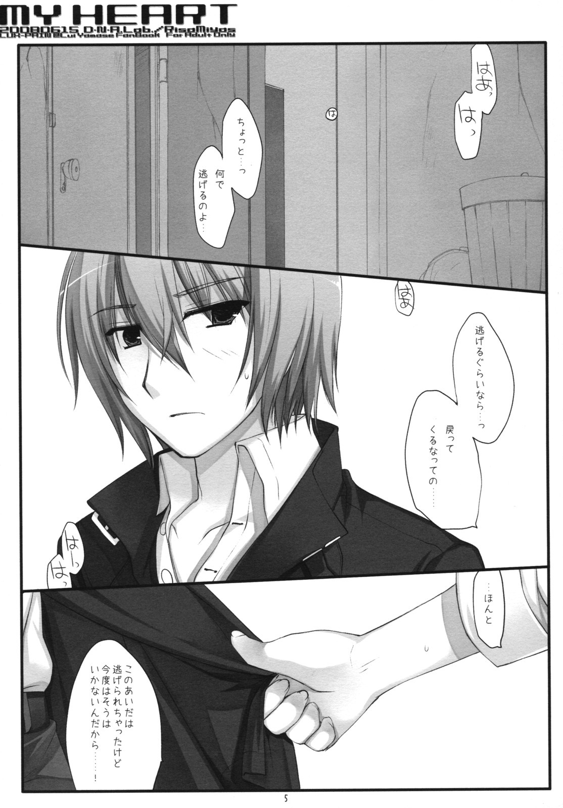 (SC40) [D.N.A.Lab. (Miyasu Risa)] MY HEART (LUX-PAIN) page 4 full