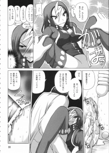 (C70) [Budou Bekkan (Donan)] Burenhiruto-sensei Kansoku Jirai Chitai de Anyo ga Jouzu (Zaregoto) - page 37