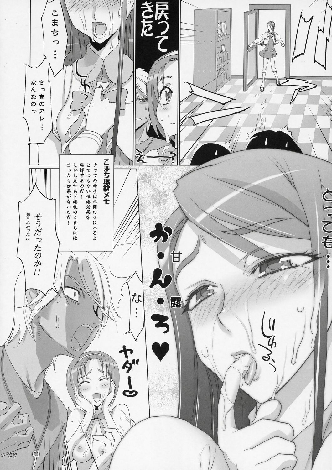 (C72) [Digital Accel Works (Inazuma)] Komachi 100 Shiki (Yes! Precure 5) page 13 full