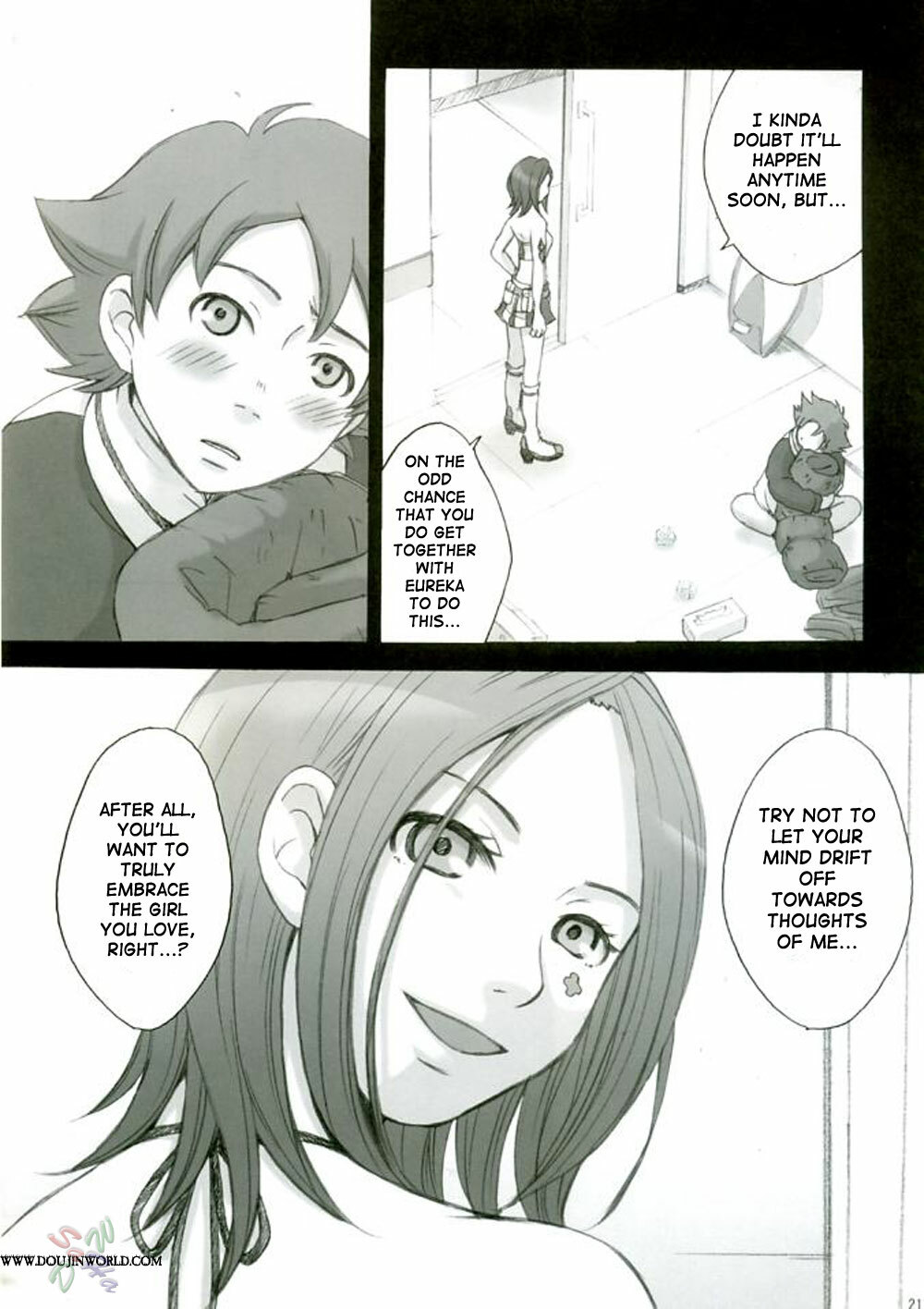 (C68) [Gardening Bulldog (Akira Gotoh)] rave=out (Eureka Seven) [English] [D-W] page 19 full