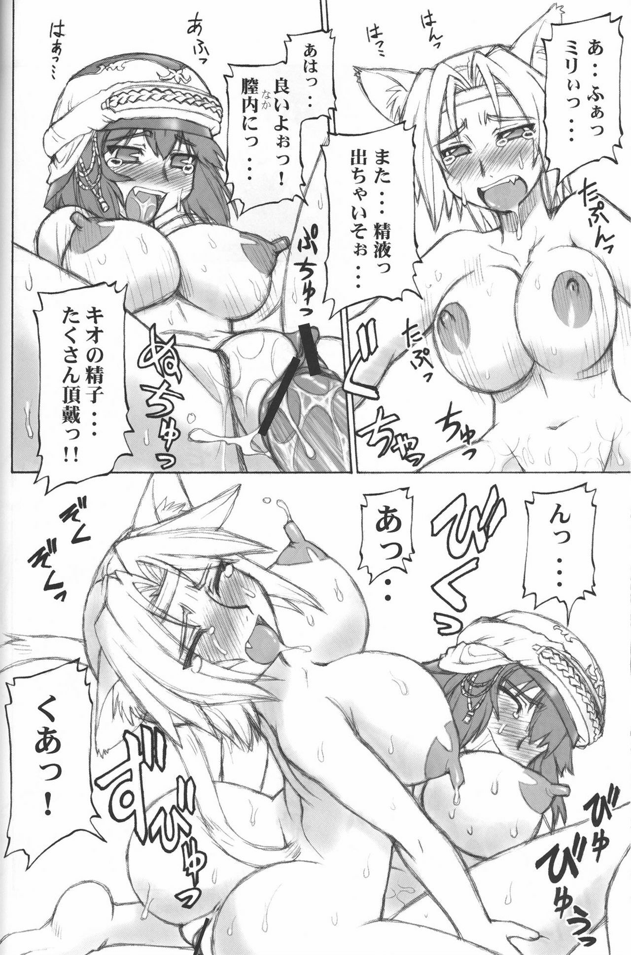 (C73) [JACK-O-LANTERN (EBIFLY, Neriwasabi)] Alterna Hajikemashita (Final Fantasy XI) page 31 full