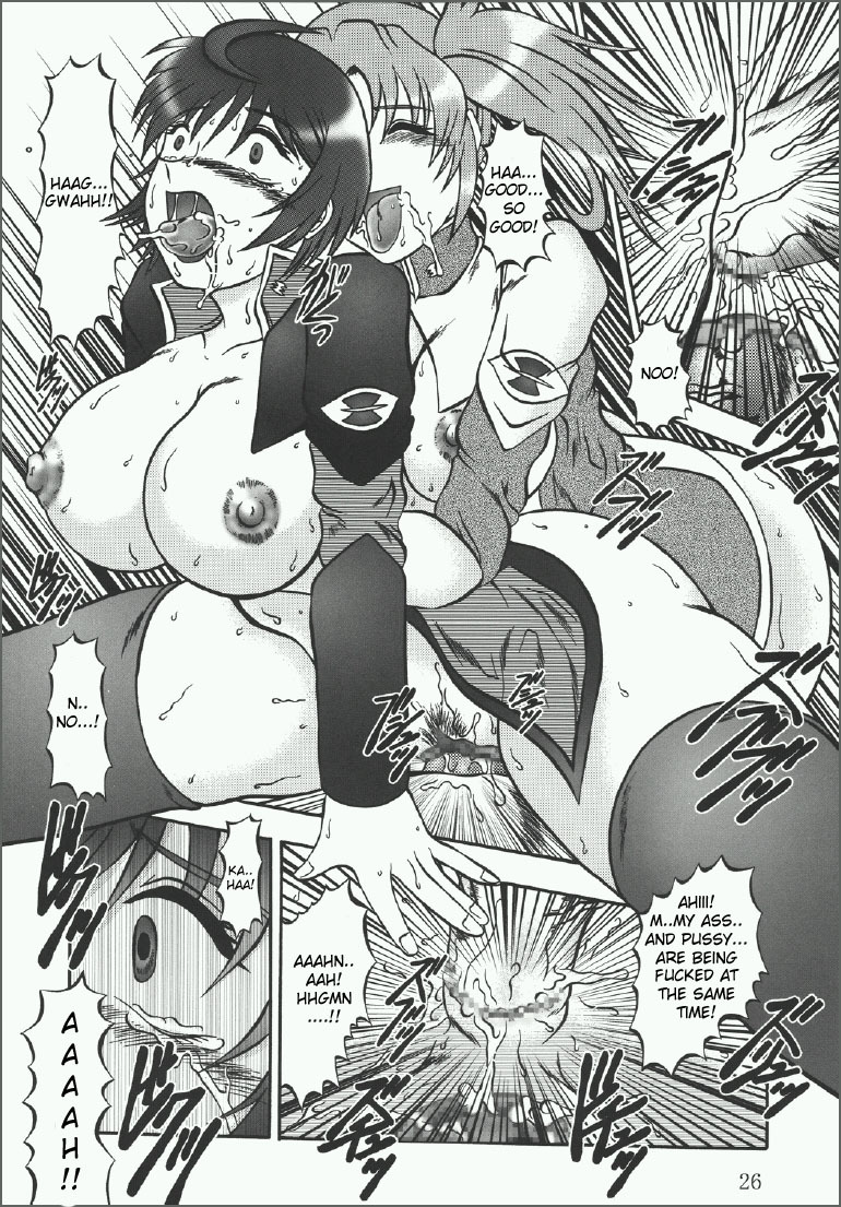 (CSP4) [Studio Kyawn (Murakami Masaki)] Scarlet Needle (Gundam SEED DESTINY) [English] [desudesu] page 25 full
