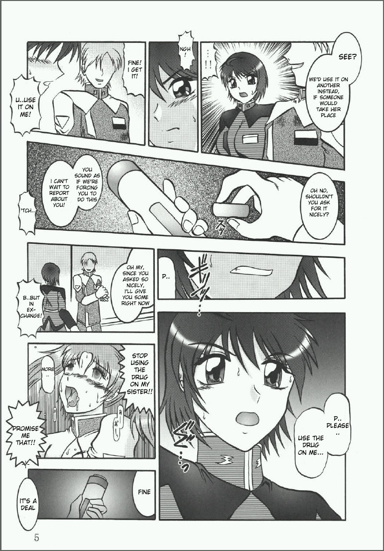 (CSP4) [Studio Kyawn (Murakami Masaki)] Scarlet Needle (Gundam SEED DESTINY) [English] [desudesu] page 4 full