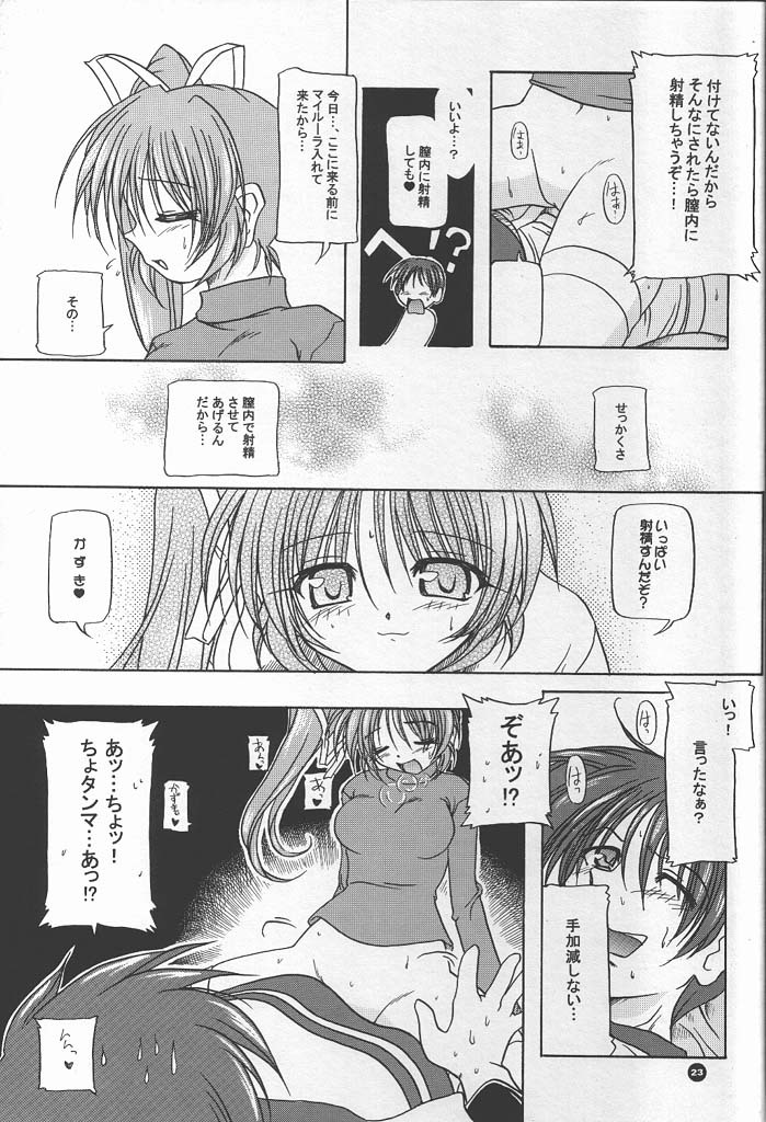 (C60) [KAMINENDO.CORPORATION (Akazawa RED)] Slow Love (Comic Party) page 22 full