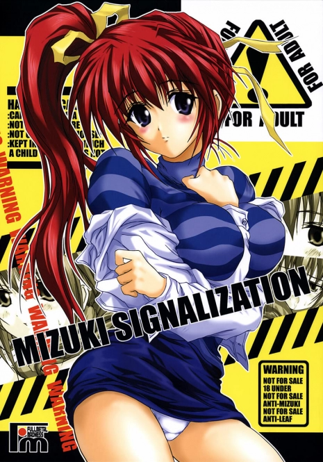 (C62) [FULLMETAL MADNESS (Asahi)] MIZUKI SIGNALIZATION (Comic Party)