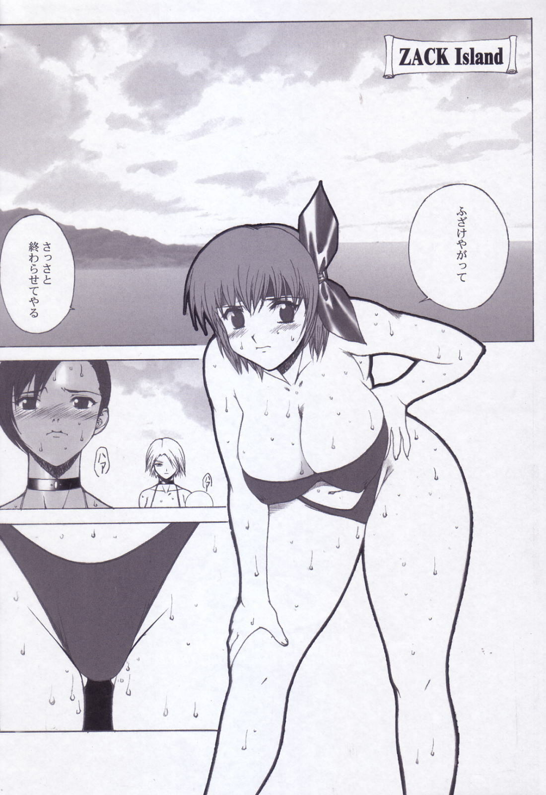 [NADORINDOU (Kinokonokko)] Kinoko Tsuushin Soukangou (Dead or Alive Xtreme Beach Volleyball) page 9 full