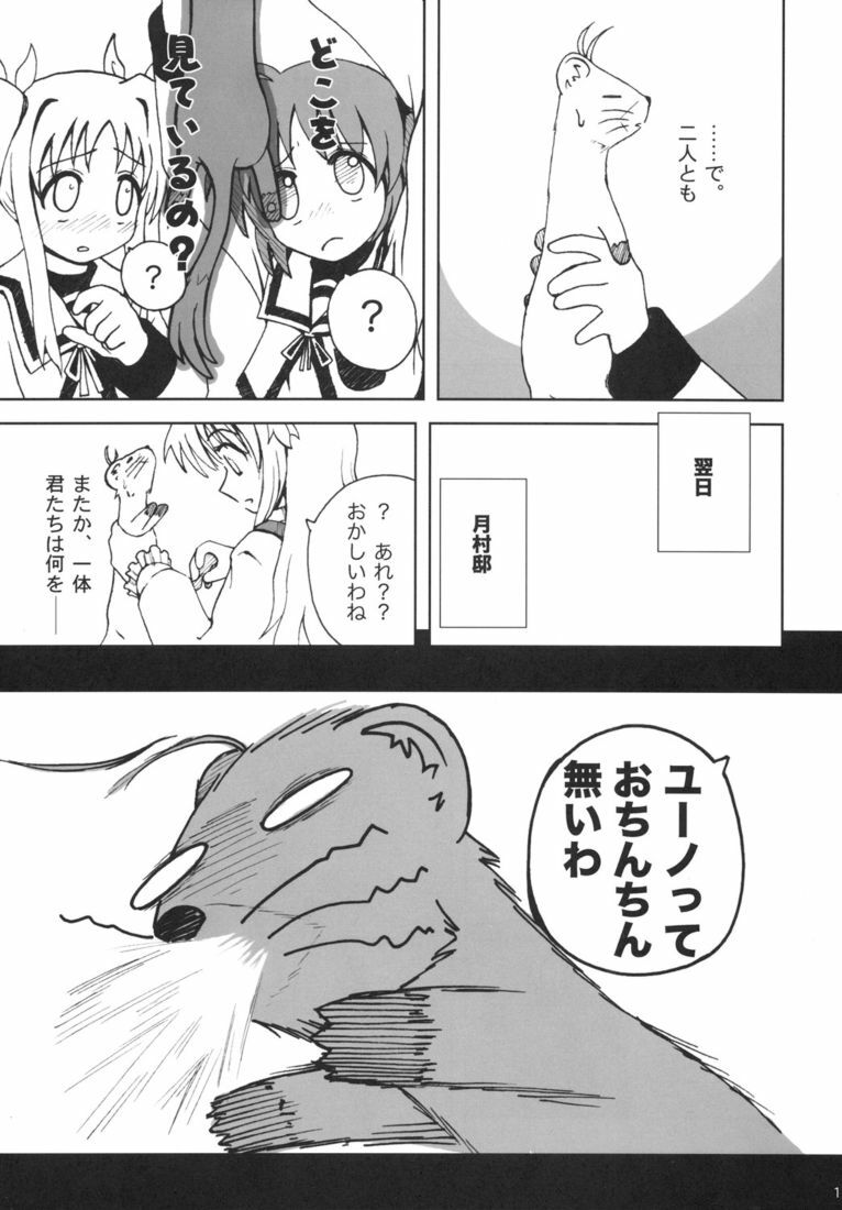 (Nanoha Festival) [Daikokudou (KURO)] Kemono-tachi no Yuuutsu -Kaiteiban- (Mahou Shoujo Lyrical Nanoha) page 10 full