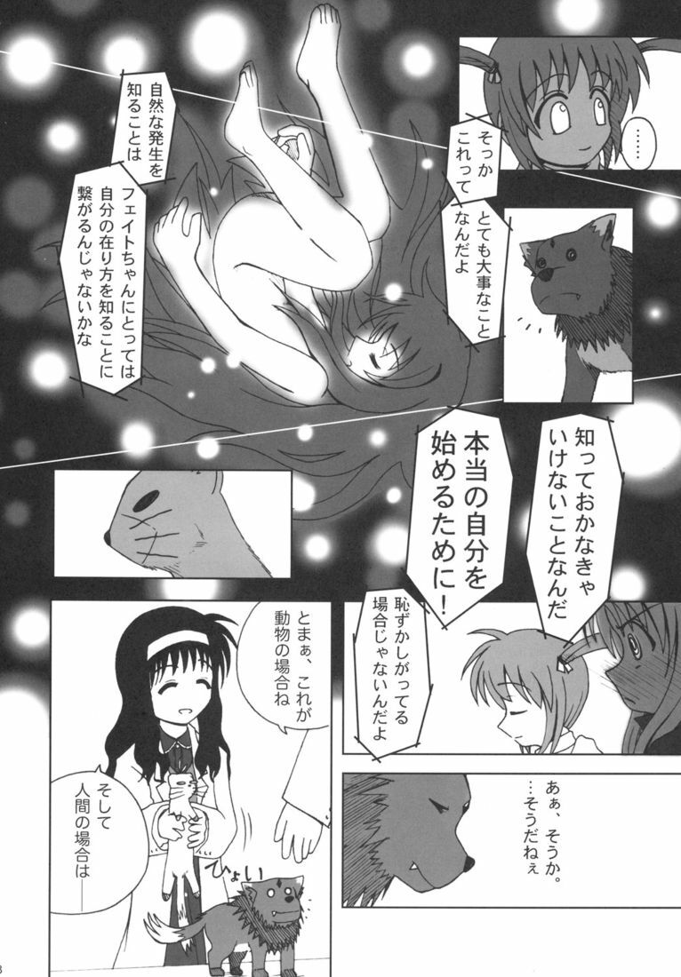 (Nanoha Festival) [Daikokudou (KURO)] Kemono-tachi no Yuuutsu -Kaiteiban- (Mahou Shoujo Lyrical Nanoha) page 17 full