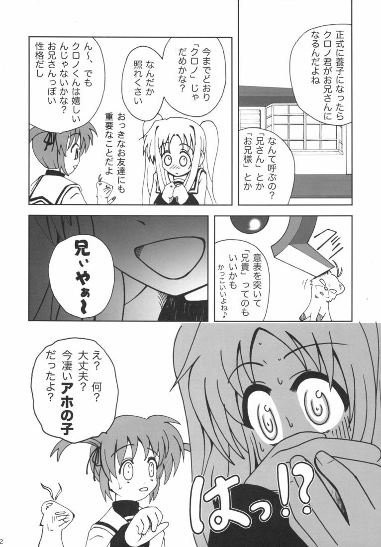 (Nanoha Festival) [Daikokudou (KURO)] Kemono-tachi no Yuuutsu -Kaiteiban- (Mahou Shoujo Lyrical Nanoha) page 31 full