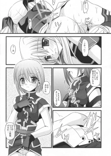 (C71) [Aji Dukusi (Kitamiya Genbu)] RIDE ON MIND (Mahou Shoujo Lyrical Nanoha A's) - page 15