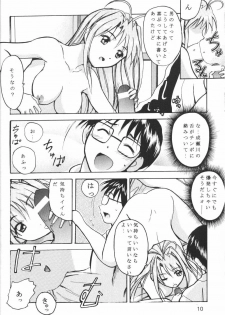 [PH (RAKUDA, TAM)] Hime Naru (Love Hina) - page 9