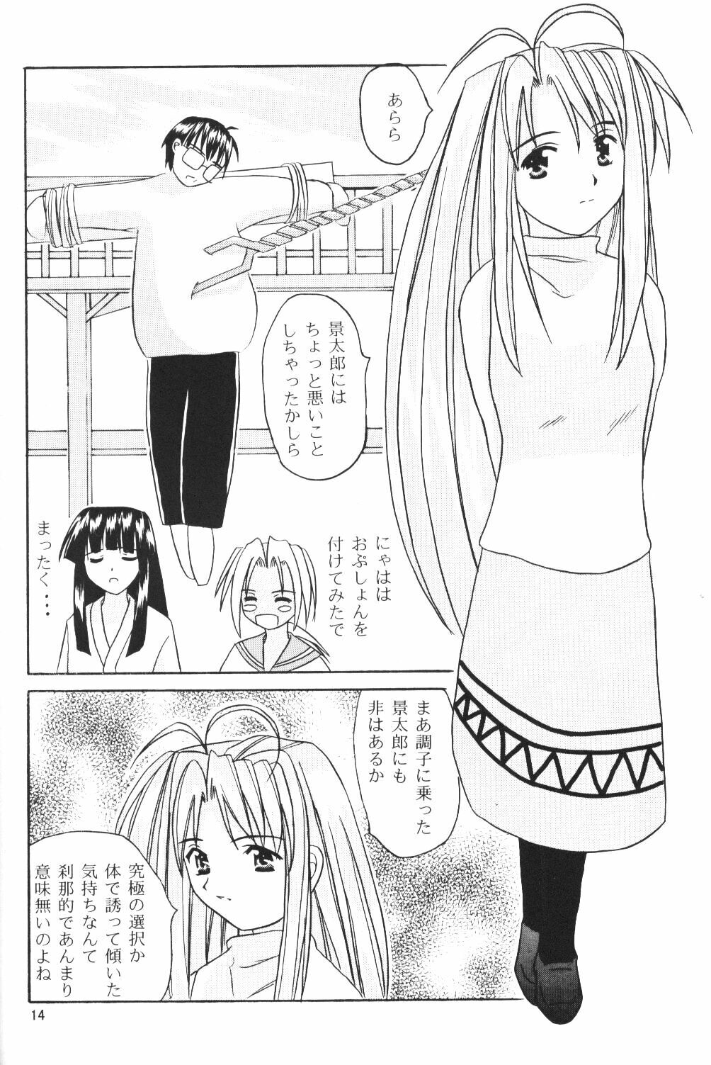 (SC7) [Hikari no Shinden (Koukami Sayana)] Naru Moe 2 (Love Hina) page 12 full