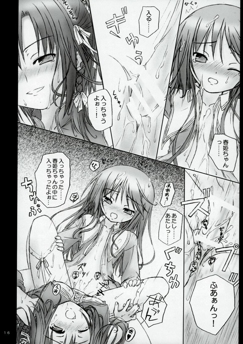 (C70) [Botugo (RYO)] Mahou de onna-ka? Sonna koto Shinakutatte Atashi wa Otome yo! (Happiness!) page 15 full