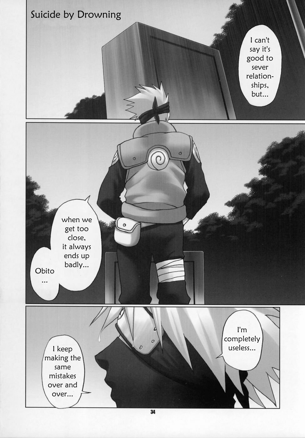 (C69) [CELLULOID-ACME (Chiba Toshirou)] Himitsu - The Secret (Naruto) [English] [persepolis130] page 34 full