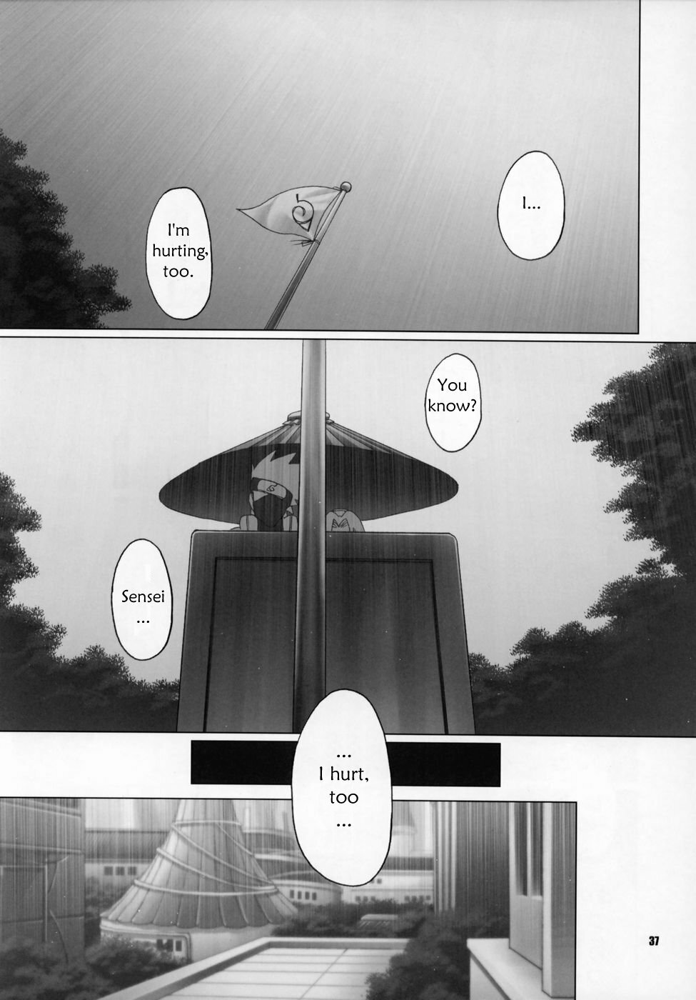 (C69) [CELLULOID-ACME (Chiba Toshirou)] Himitsu - The Secret (Naruto) [English] [persepolis130] page 37 full