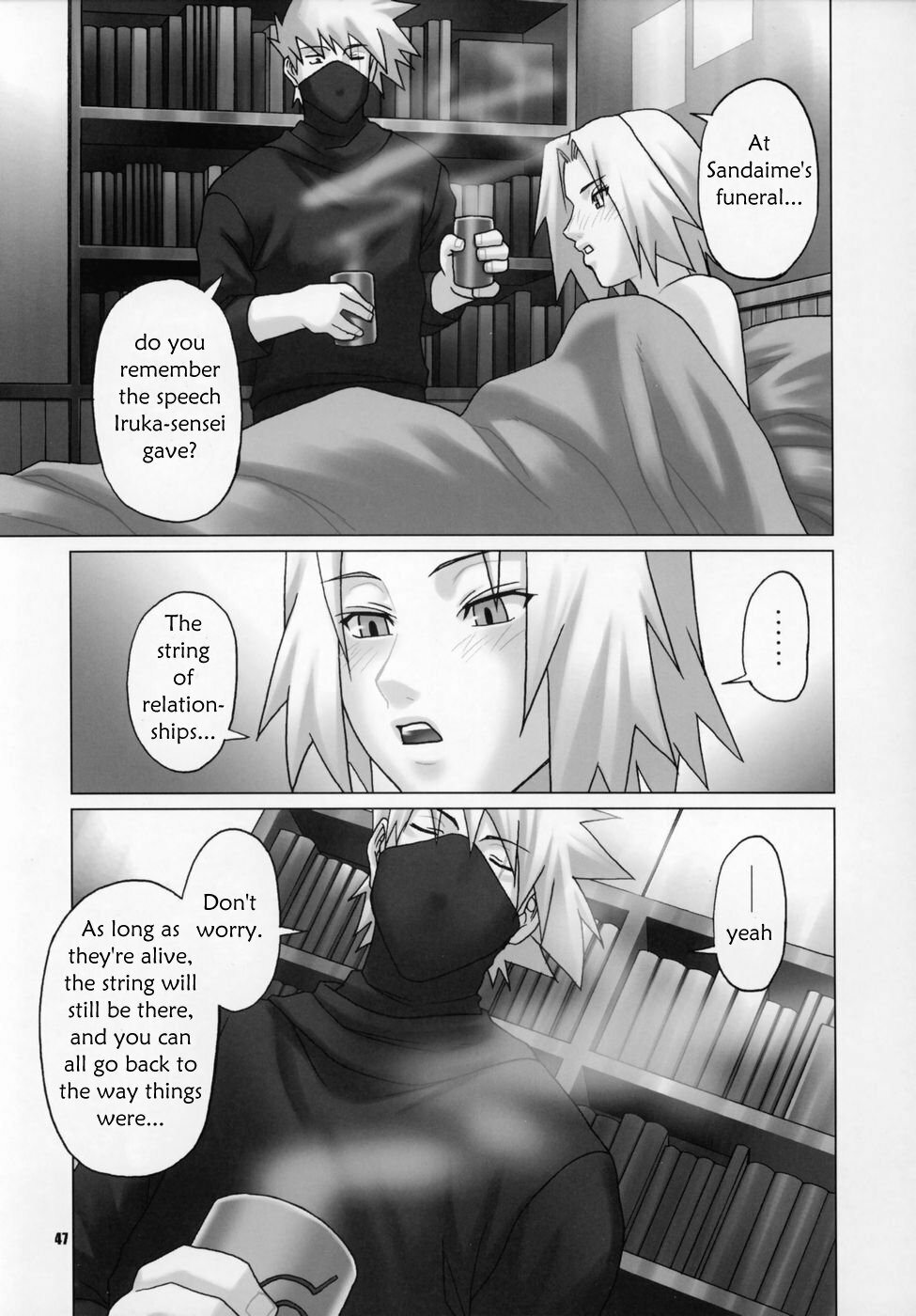 (C69) [CELLULOID-ACME (Chiba Toshirou)] Himitsu - The Secret (Naruto) [English] [persepolis130] page 46 full