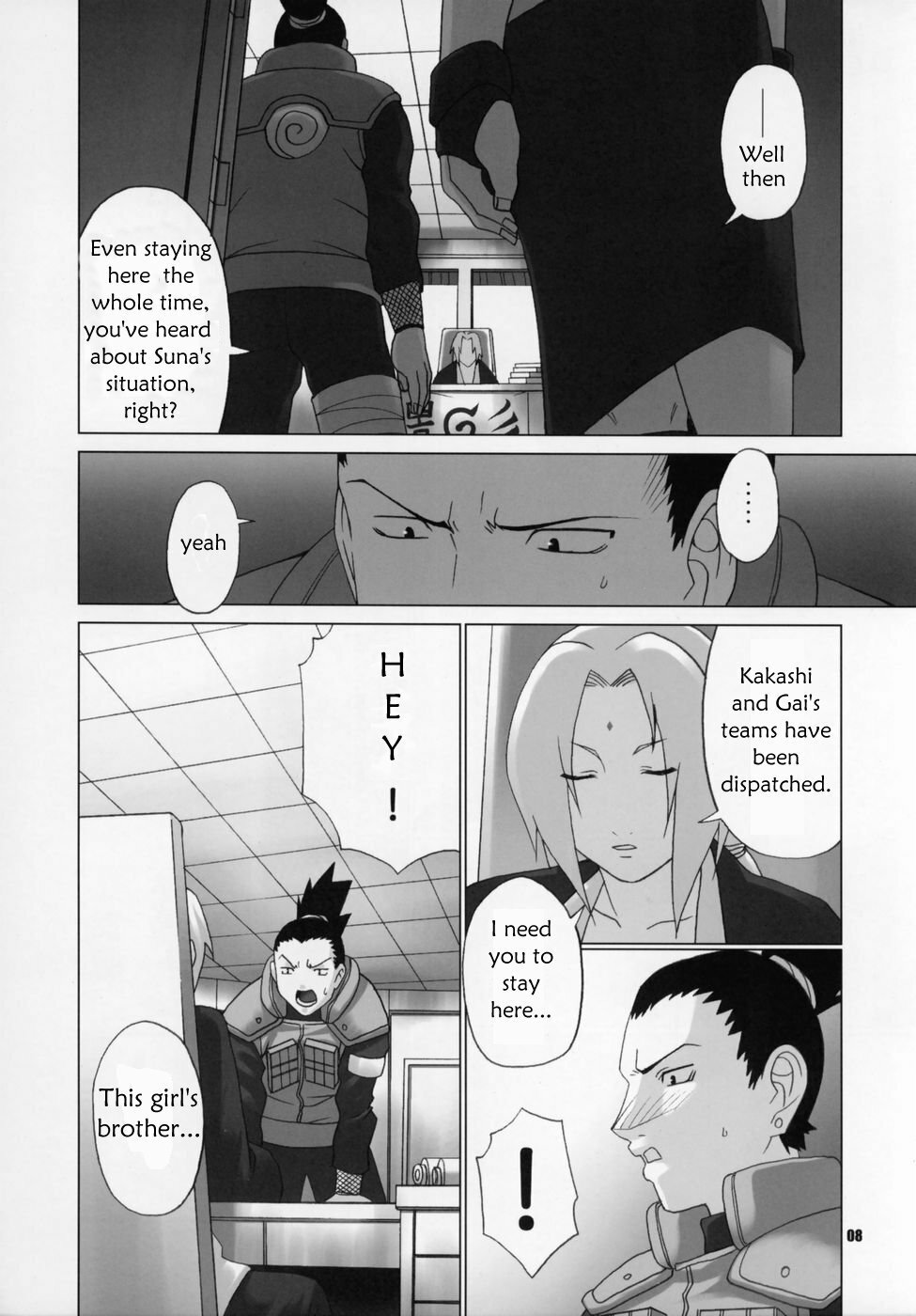 (C69) [CELLULOID-ACME (Chiba Toshirou)] Himitsu - The Secret (Naruto) [English] [persepolis130] page 9 full