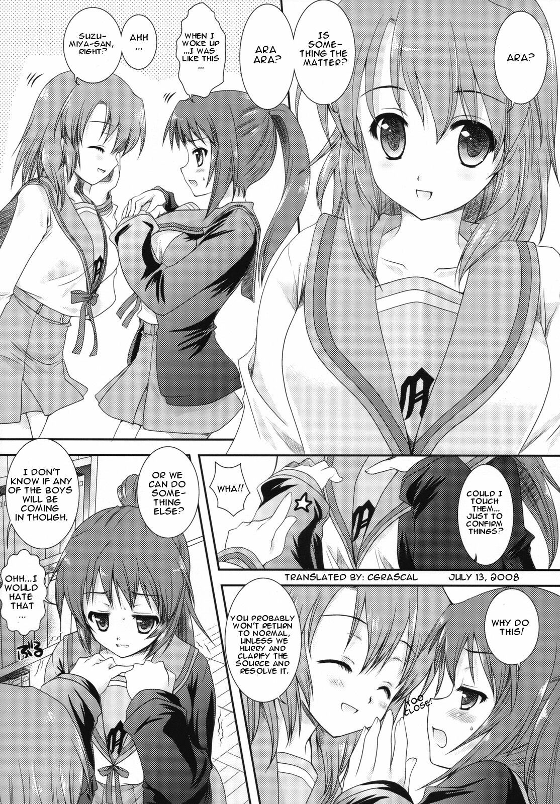 [Kurosawa pict (Kurosawa Kiyotaka)] Kyonko Datte Yuuutsu (The Melancholy of Haruhi Suzumiya) [English] [CGrascal] page 5 full