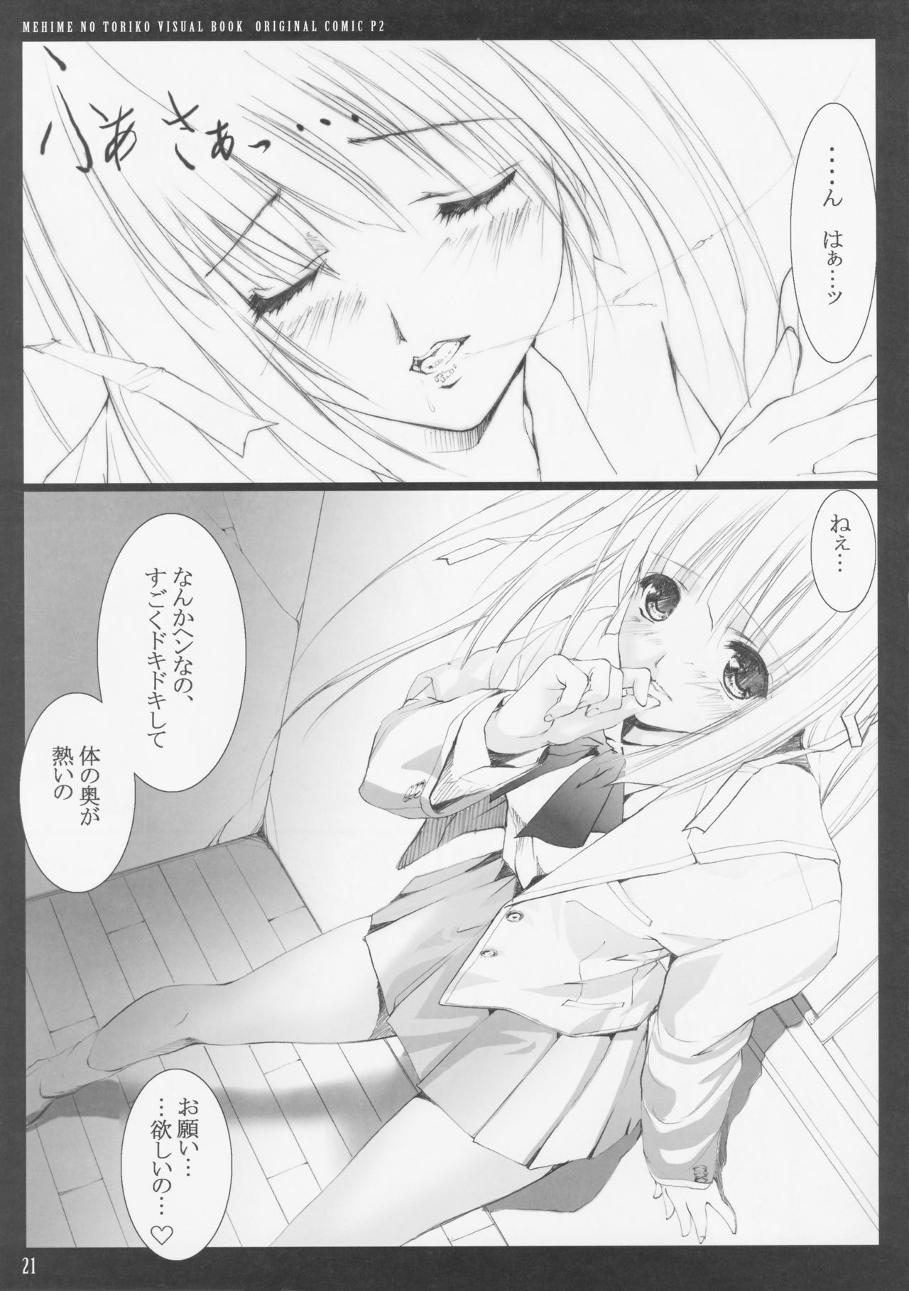 [Puriori-Soft] 牝姬の虜 ～廢校舍の制服少女～ 予約特典冊子 page 18 full