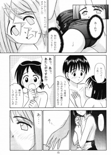 (CR28) [Chimu An (Chimu)] Shinobu Splash (Love Hina) - page 14